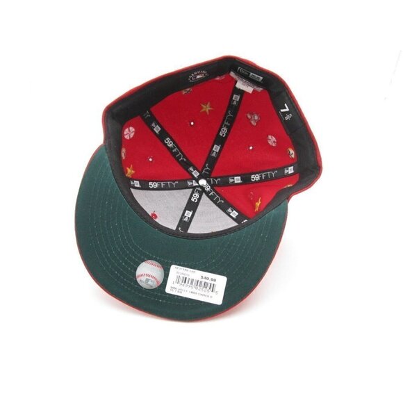 New Era 59Fifty Cincinnati Reds Embroidered Trucker Fitted Hat Sz 7 5/8 - Picture 6 of 7